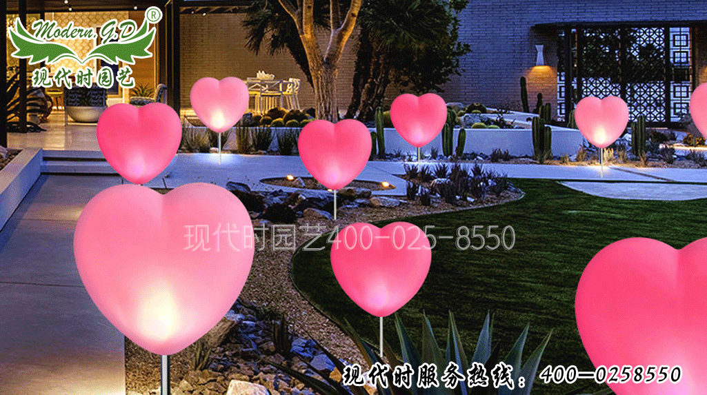 網(wǎng)紅桃心擺件